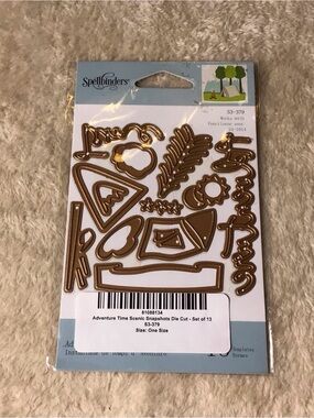Spellbinders Adventure Time Scenic Snapshots Die Cut Set